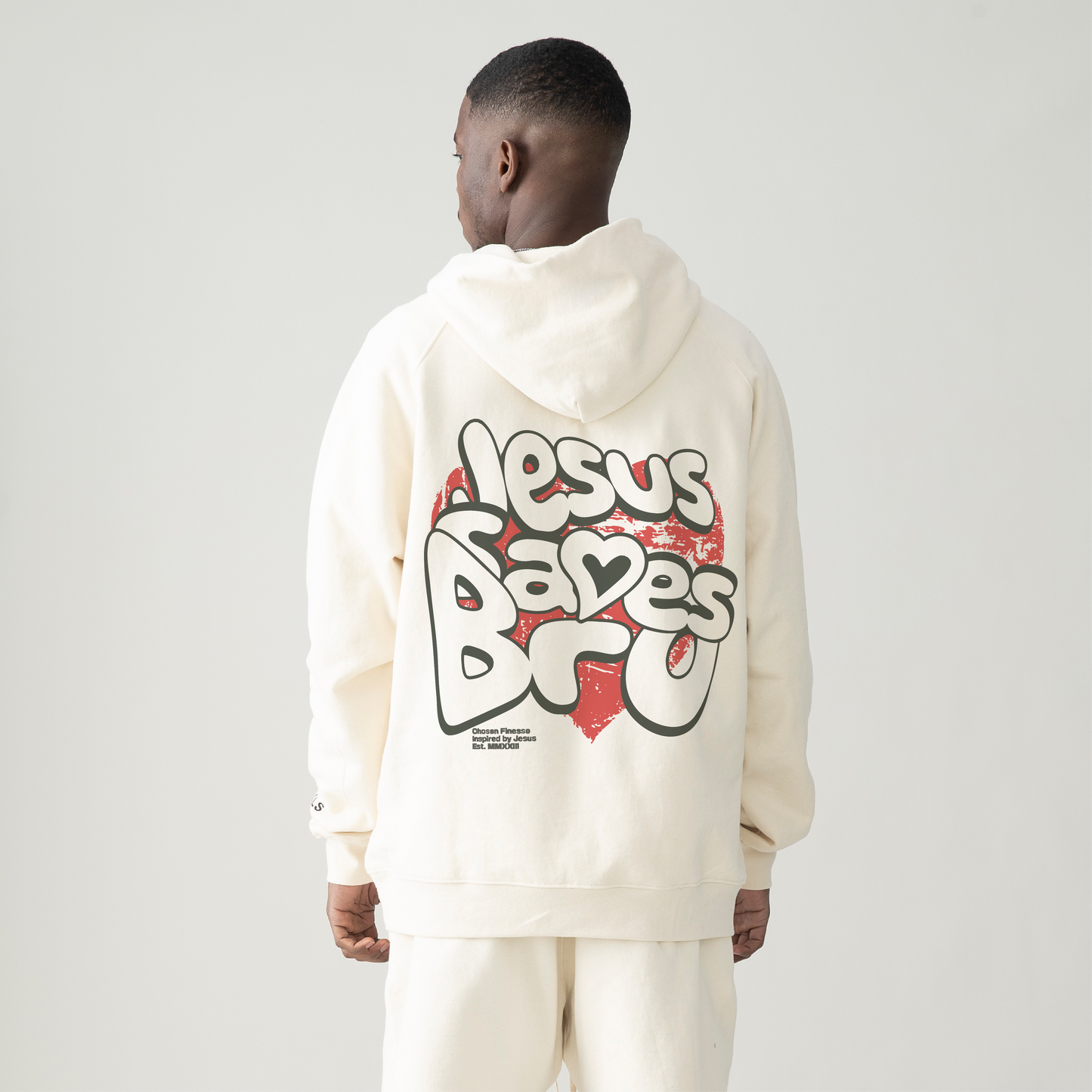 JESUS SAVES BRO - OVERSIZED HOODIE