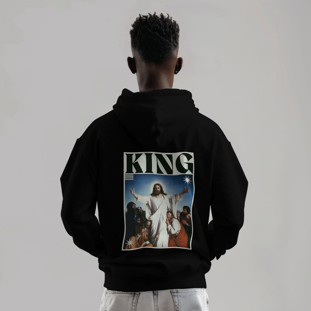 KING - OVERSIZED HOODIE ( DARK )