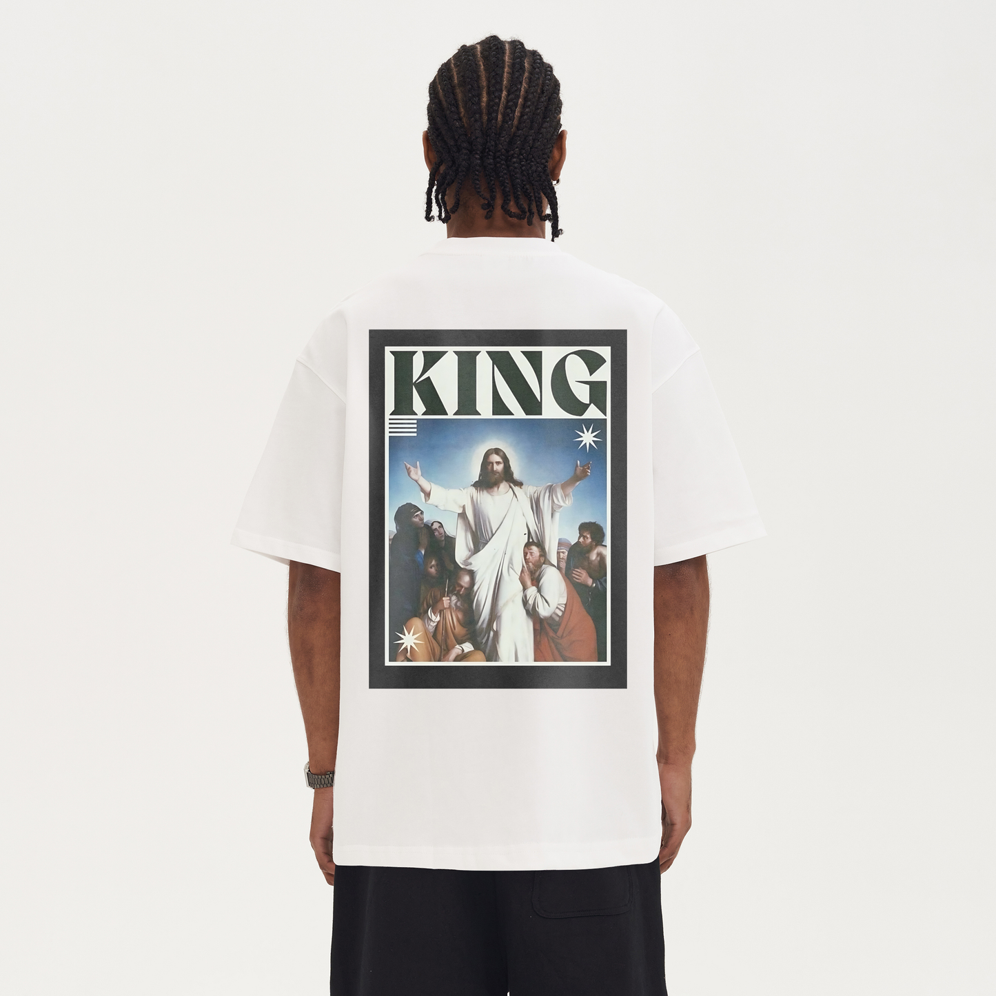 KING - OVERSIZED TEE ( LIGHT COLORS )