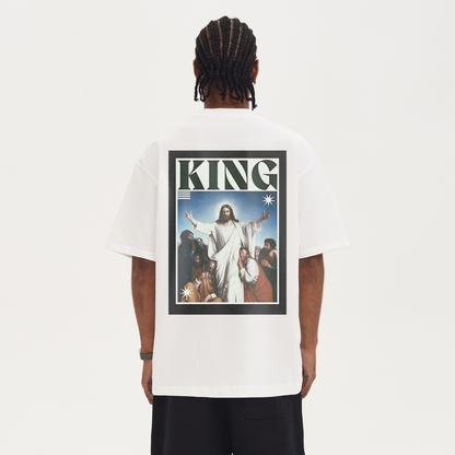 KING - OVERSIZED TEE ( LIGHT COLORS )