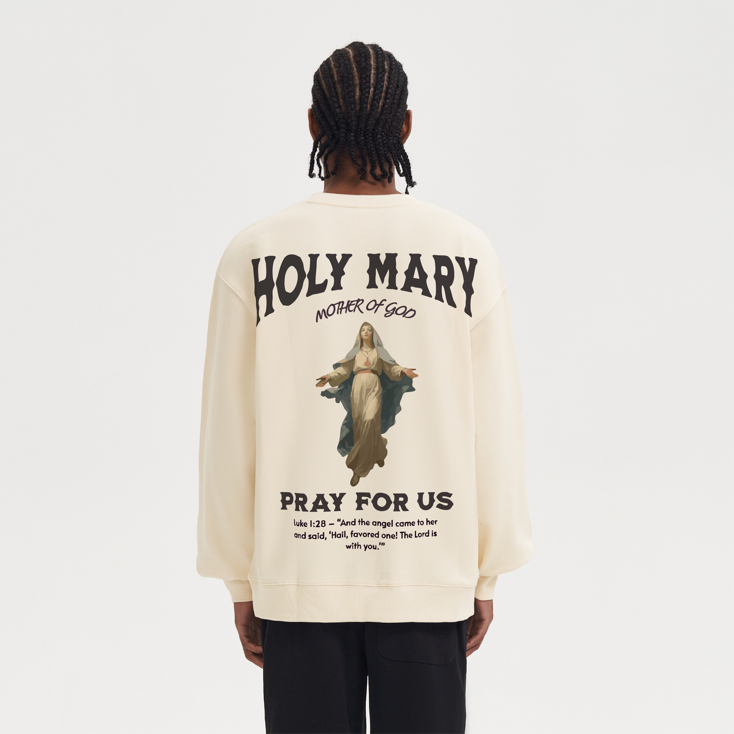 HOLY MARY - OVERSIZED SWEATER