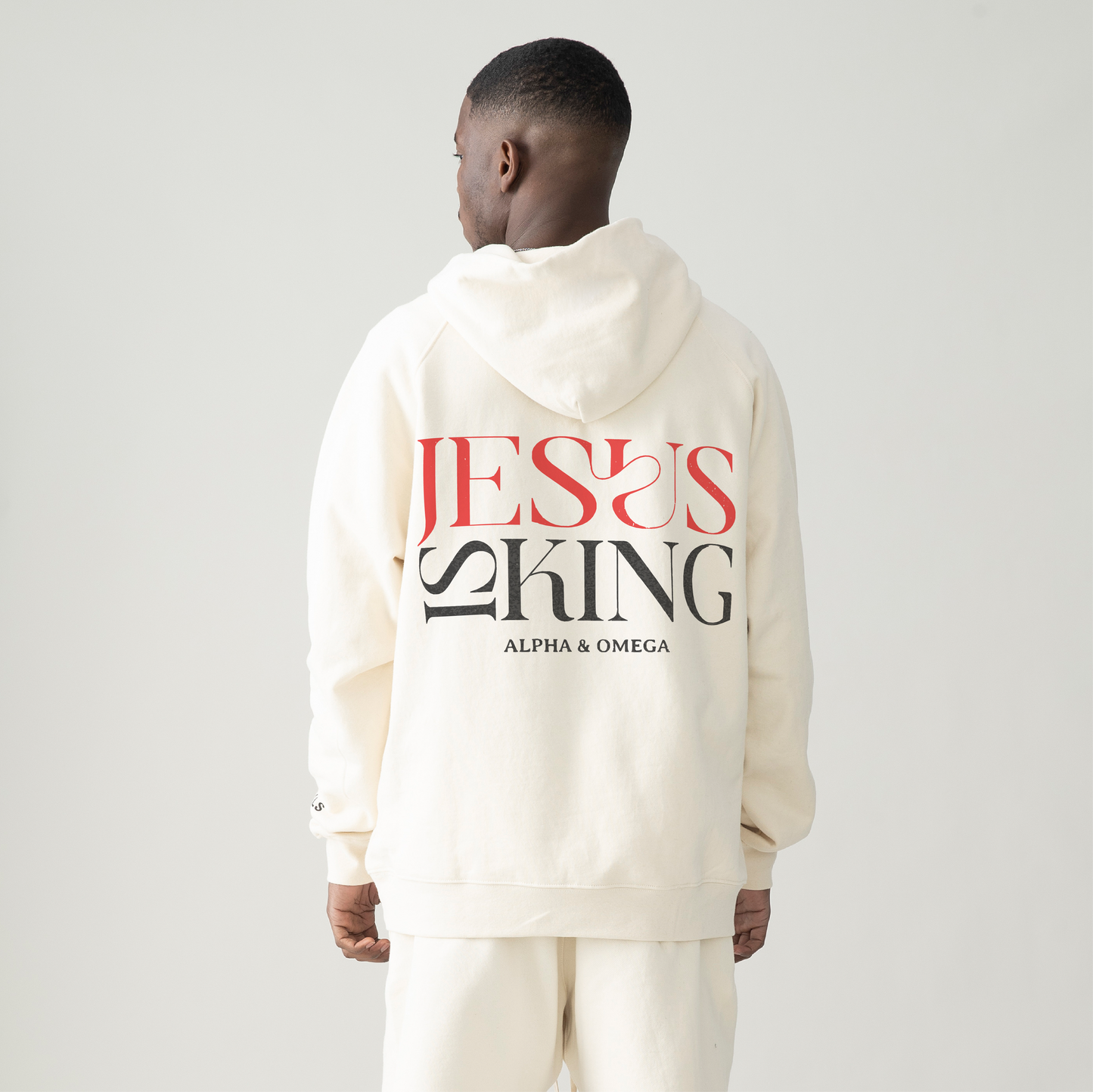 JESUS IS KING - OVERSIZED HOODIE