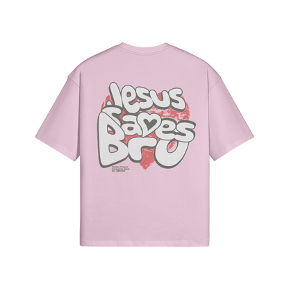 JESUS SAVES BRO - OVERSIZED TEE