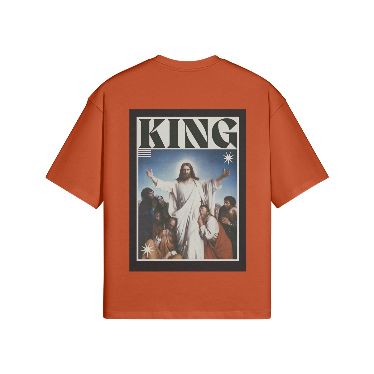 KING - OVERSIZED TEE ( DARK COLORS )