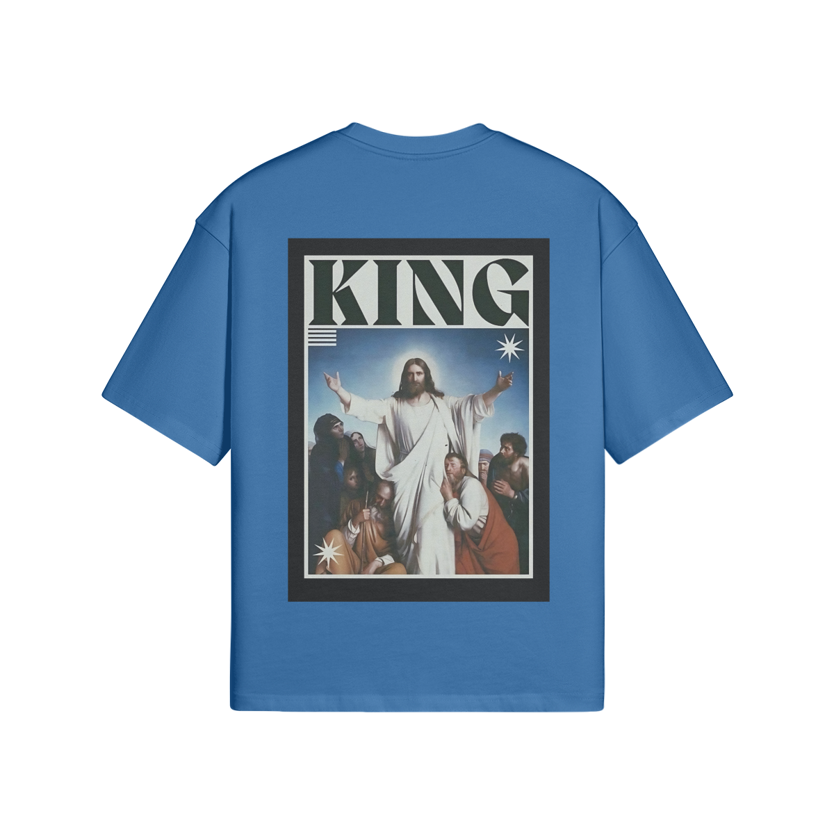 KING - OVERSIZED TEE ( LIGHT COLORS )