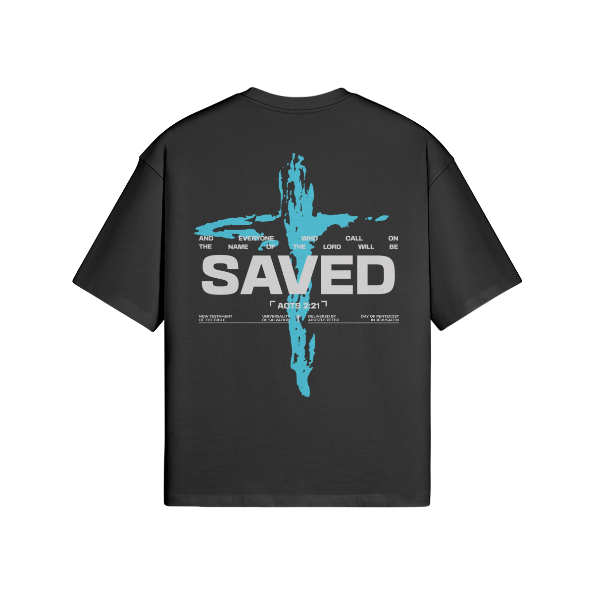 SAVED - OVERSIZED TEE ( DARK COLORS )