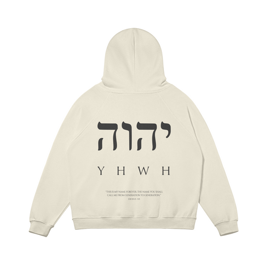 YHWH - OVERSIZED HOODIE ( LIGHT COLORS )