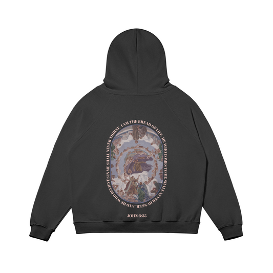 JOHN 6:35 - OVERSIZED HOODIE