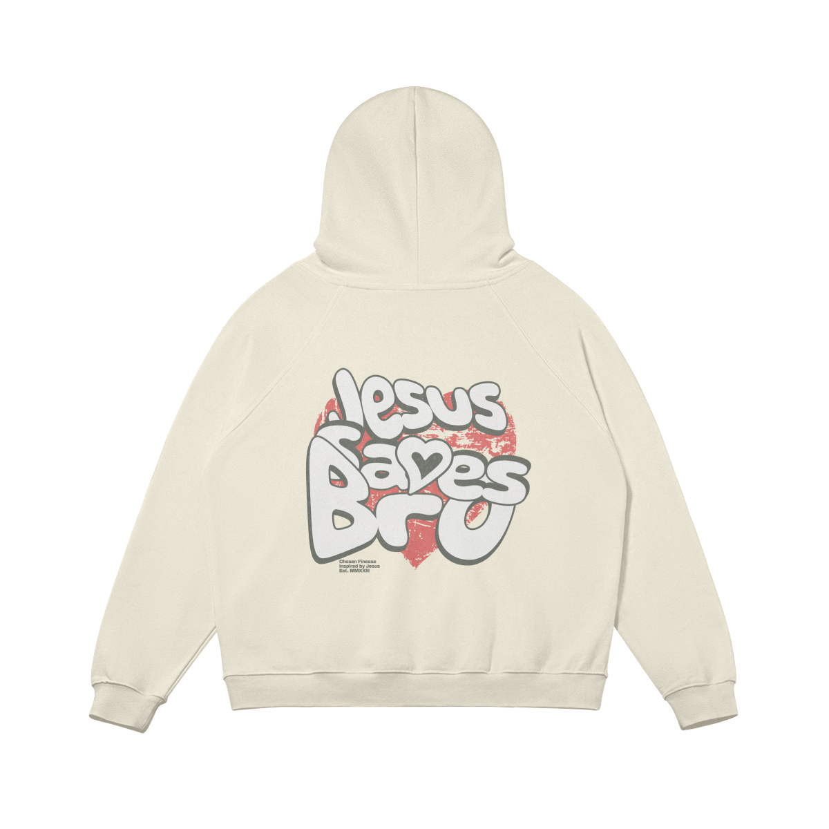 JESUS SAVES BRO - OVERSIZED HOODIE