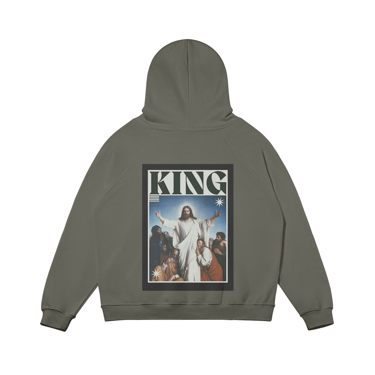 KING - OVERSIZED HOODIE ( DARK )