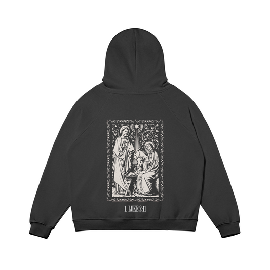 LUKE 2:11 - OVERSIZED HOODIE