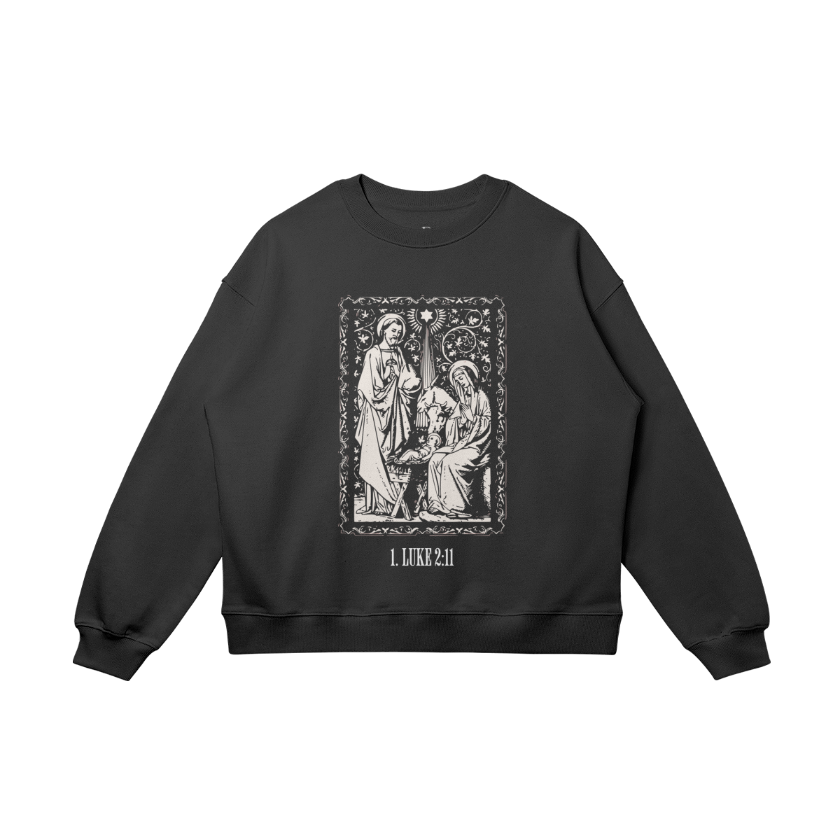 LUKE 2:11 - OVERSIZED SWEATER