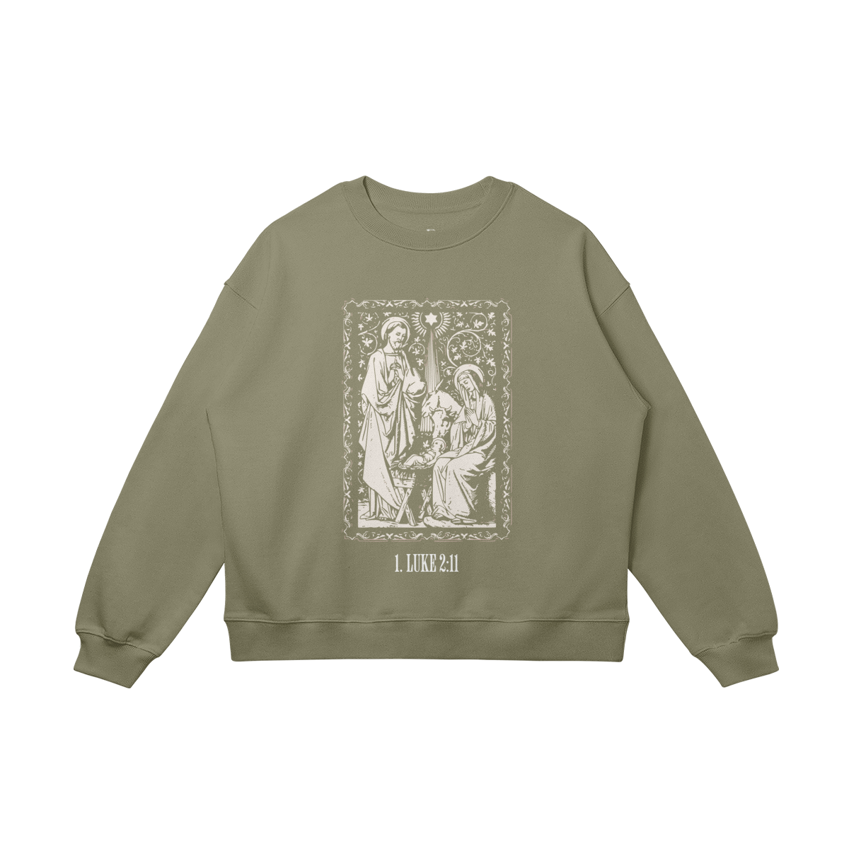 LUKE 2:11 - OVERSIZED SWEATER