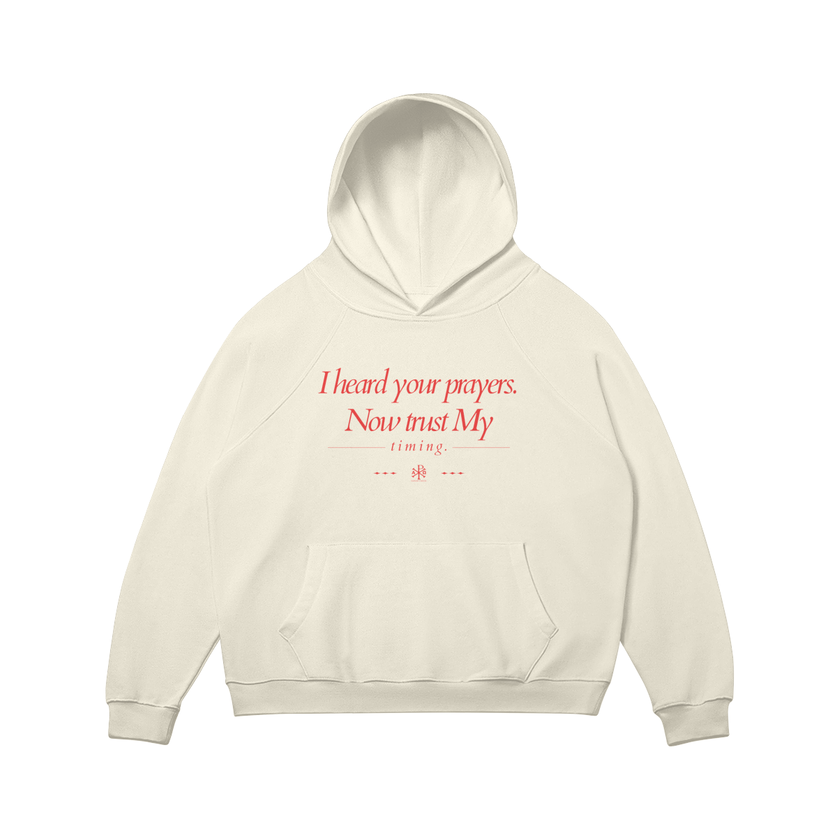 TIMING - OVERSIZED HOODIE