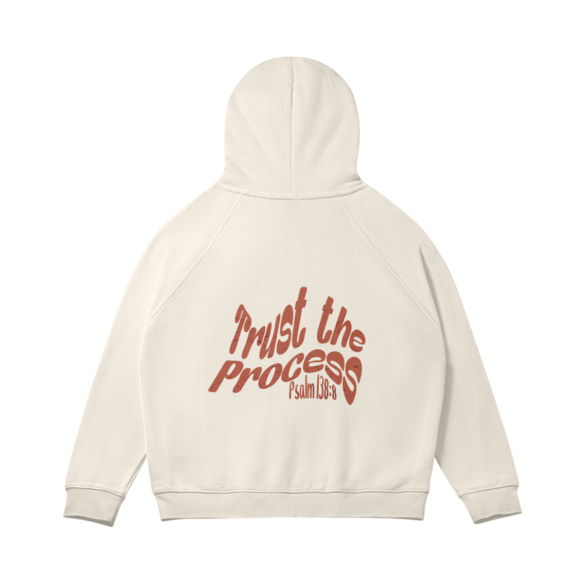 TRUST THE PROCESS - OVERSIZED ZIPPER