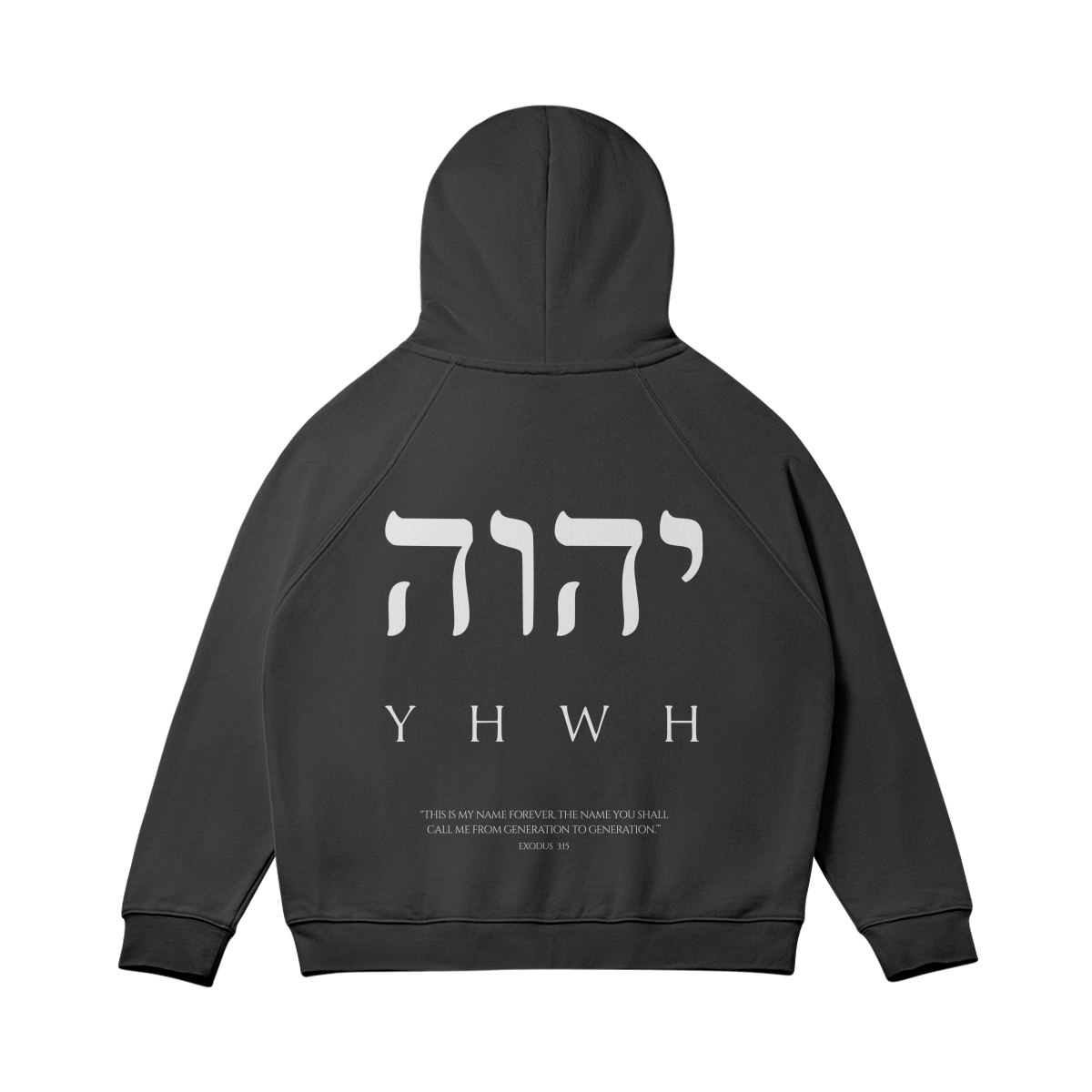 YHWH - OVERSIZED ZIPPER