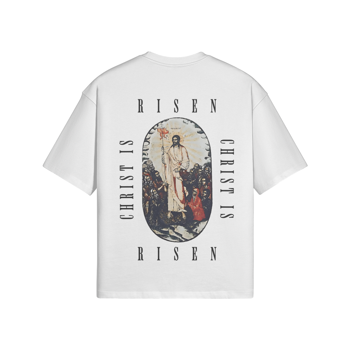 CHRIST IS RISEN - OVERSIZED TEE