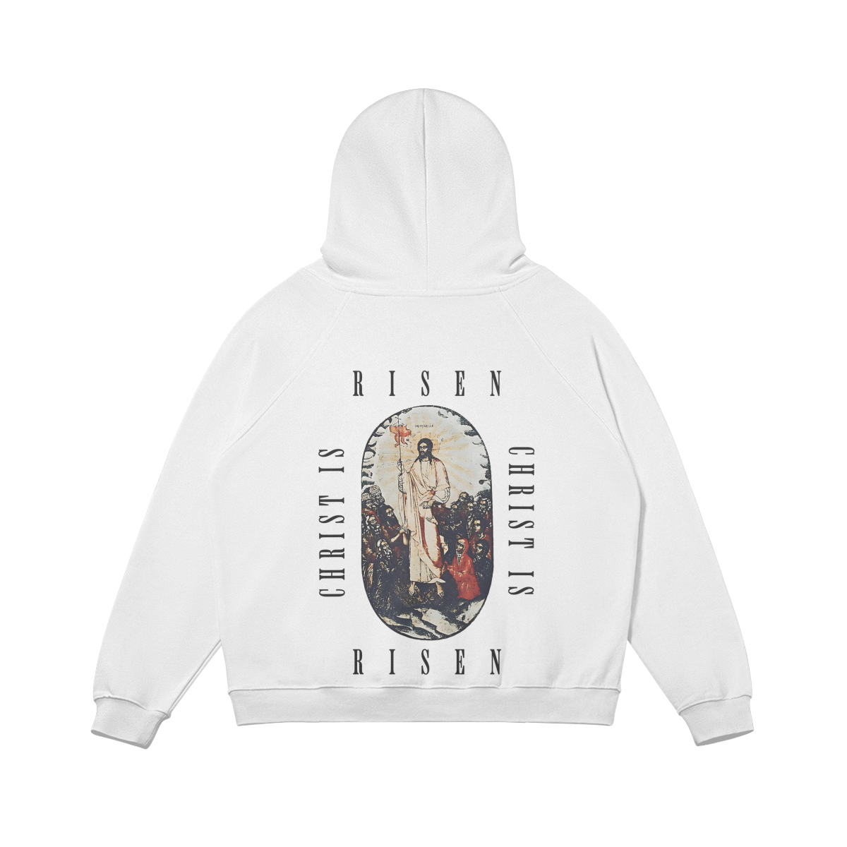 CHRIST IS RISEN - OVERSIZED HOODIE