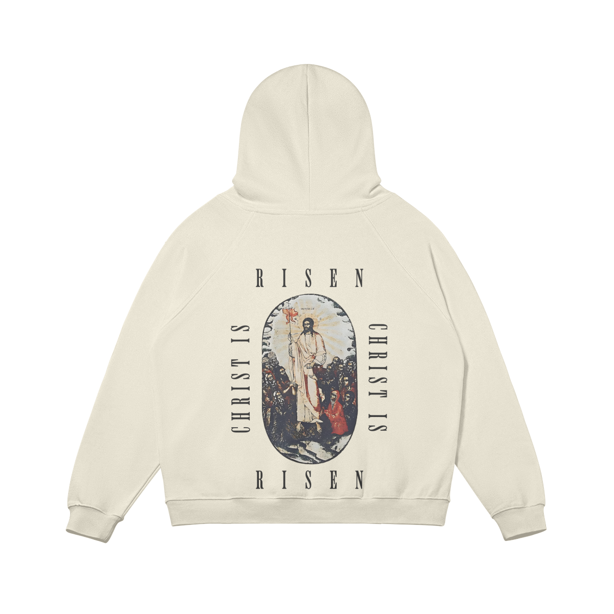 CHRIST IS RISEN - OVERSIZED HOODIE