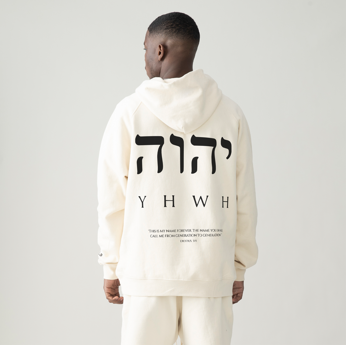 YHWH - OVERSIZED HOODIE ( LIGHT COLORS )