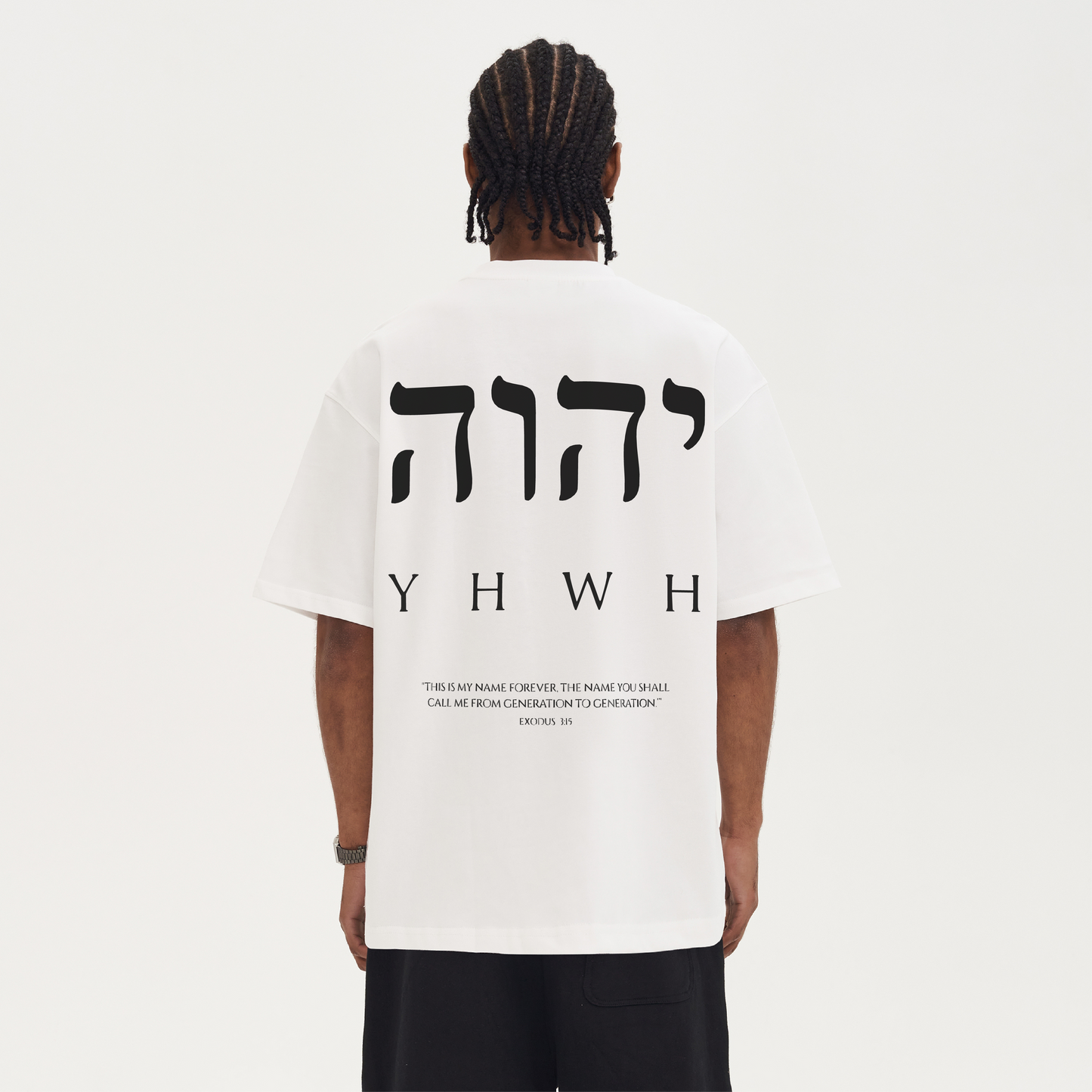 YHWH - OVERSIZED TEE ( LIGHT COLORS )