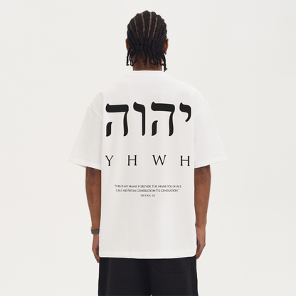 YHWH - OVERSIZED TEE ( LIGHT COLORS )